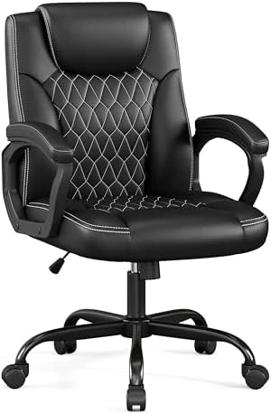 Executive Desk Chair with Fixed Armrest — Smart Chairs, Misolant