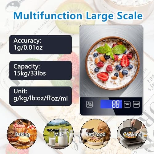 Food Kitchen Scale — Kitchen Gadgets, Anelueeoo