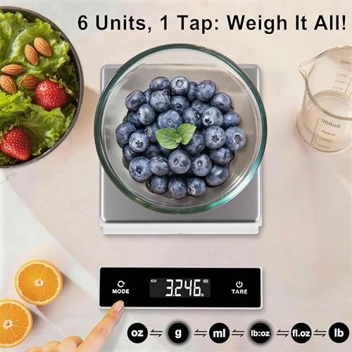 Food Scale with Detachable Cordless Display — Kitchen Gadgets, THINKSCALE