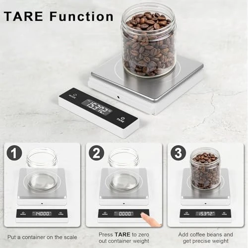 Food Scale with Detachable Cordless Display — Kitchen Gadgets, THINKSCALE