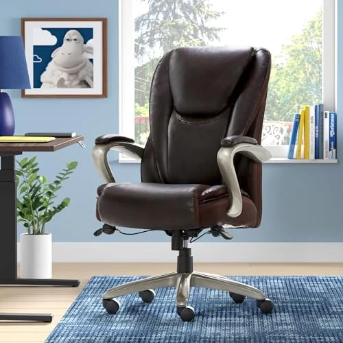 Hensley Big & Tall Ergonomic High-Back Office Chair — Smart Chairs, Serta