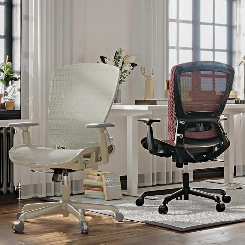 Mesh Office Chair with Ergonomic Design — Smart Chairs, ELABEST