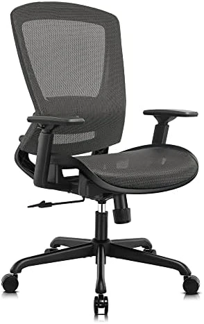 Mesh Office Chair with Ergonomic Design — Smart Chairs, ELABEST