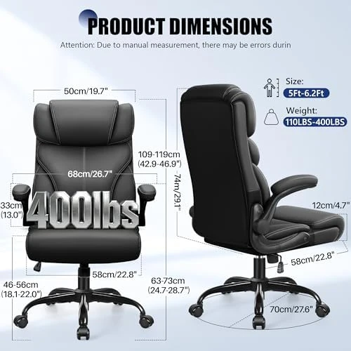 Office Chair with Footrest — Smart Chairs, Primy