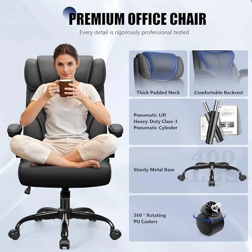 Office Chair with Footrest — Smart Chairs, Primy