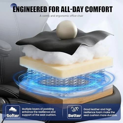 Office Chair with Footrest — Smart Chairs, Primy