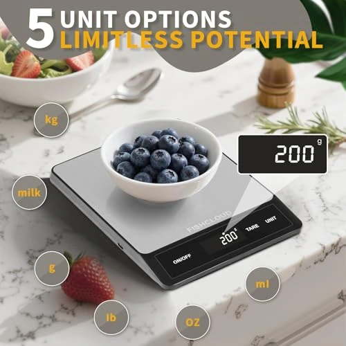 Rechargeable Digital Kitchen Scale — Kitchen Gadgets, FISHCLOUD