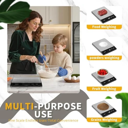Rechargeable Digital Kitchen Scale — Kitchen Gadgets, FISHCLOUD