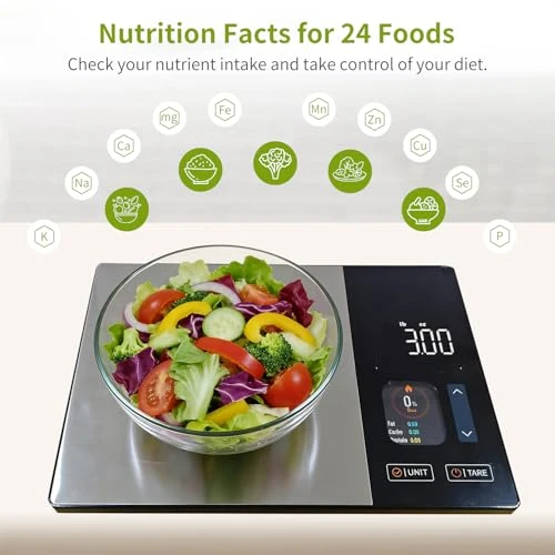 Smart Food Kitchen Scale with Nutritional Calculator — Smart Scale, GOAKICHGO