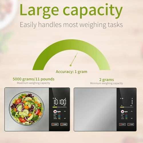 Smart Food Kitchen Scale with Nutritional Calculator — Smart Scale, GOAKICHGO