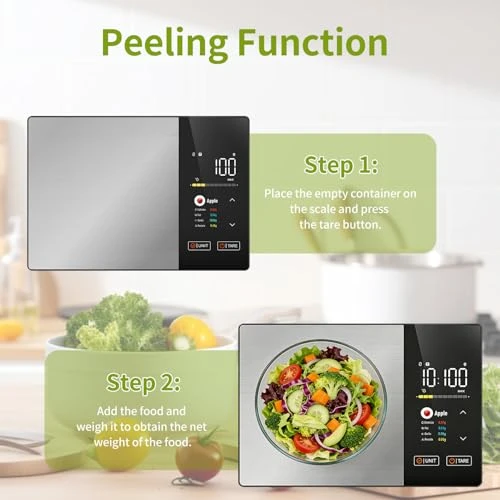 Smart Food Kitchen Scale with Nutritional Calculator — Smart Scale, GOAKICHGO