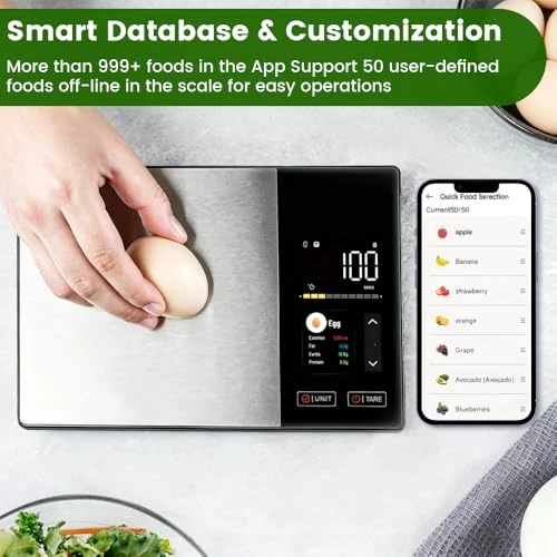 Smart Food Scale with Nutritional Calculator — Smart Scale, Dexmary