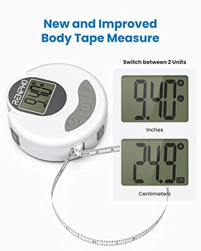Smart Scale with 8 Electrodes & Body Measuring Tape — Smart Scale, RENPHO