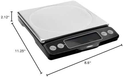 Stainless Steel Food Scale with Pull-Out Display — Kitchen Gadgets, OXO