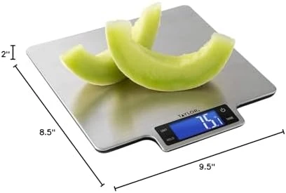 Ultra-Precise Digital Stainless Steel Kitchen Scale — Kitchen Gadgets, Taylor