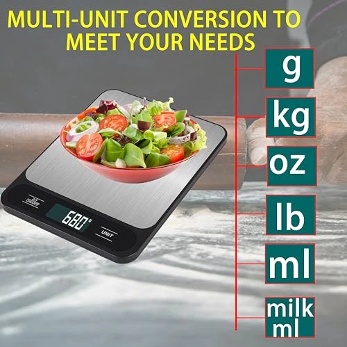 USB Rechargeable Digital Kitchen Scale — Kitchen Gadgets, VITSOL