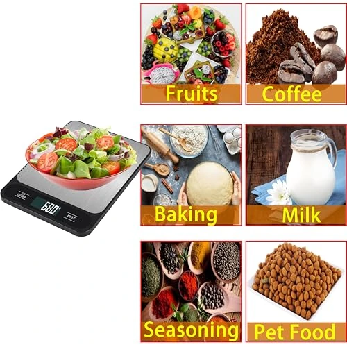 USB Rechargeable Digital Kitchen Scale — Kitchen Gadgets, VITSOL