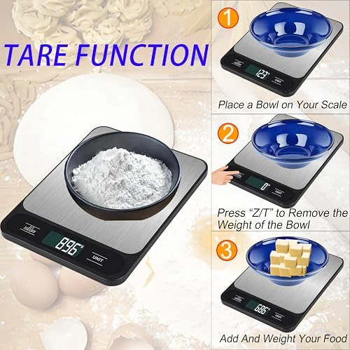 USB Rechargeable Digital Kitchen Scale — Kitchen Gadgets, VITSOL