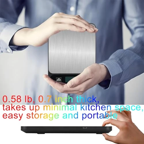 USB Rechargeable Digital Kitchen Scale — Kitchen Gadgets, VITSOL