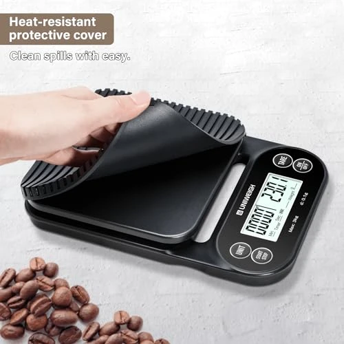Digital Coffee Scale with Timer — Kitchen Gadgets, UNIWEIGH
