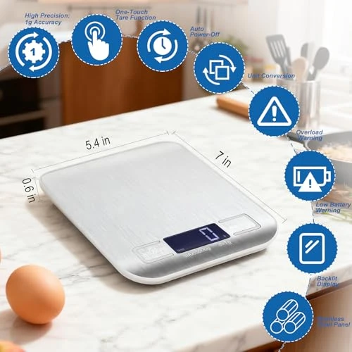 Digital Kitchen Scale — Kitchen Gadgets, Girwu
