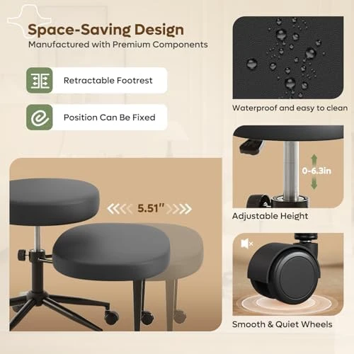 Ergonomic Cross Legged Office Chair Extra Wide for ADHD and Meditation — Smart Chairs, Pinmoco