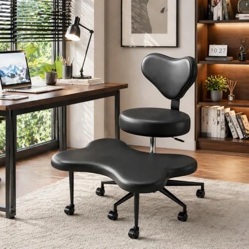 Ergonomic Cross Legged Office Chair Extra Wide for ADHD and Meditation — Smart Chairs, Pinmoco