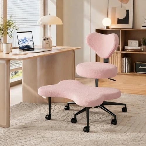 Ergonomic Cross Legged Office Chair Extra Wide for ADHD and Meditation — Smart Chairs, Pinmoco