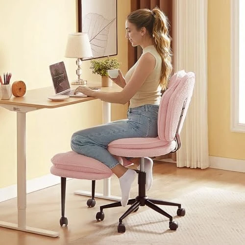 Ergonomic Cross Legged Office Chair Extra Wide for ADHD and Meditation — Smart Chairs, Pinmoco