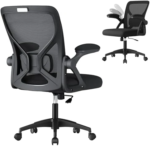 Ergonomic Mesh Office Chair with Adjustable Lumbar Support and Headrest — Smart Chairs, VASAGLE