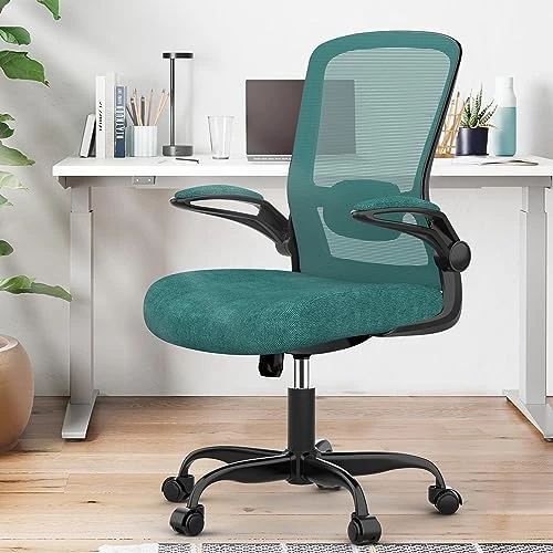 Ergonomic Office Chair with Flip-up Armrests & 135° Recline — Smart Chairs, Mimoglad