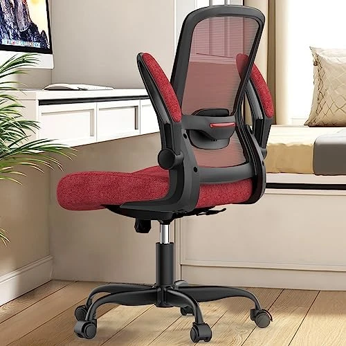 Ergonomic Office Chair with Flip-up Armrests & 135° Recline — Smart Chairs, Mimoglad