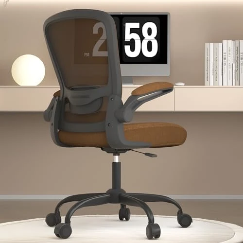 Ergonomic Office Chair with Flip-up Armrests & 135° Recline — Smart Chairs, Mimoglad