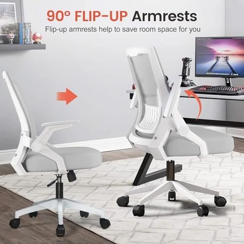 Ergonomic Office Chair with Flip-up Armrests — Smart Chairs, GTPLAYER