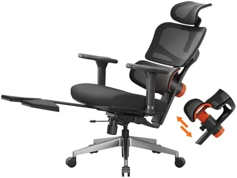 Ergonomic Office Chair with Footrest — Smart Chairs, NEWTRAL