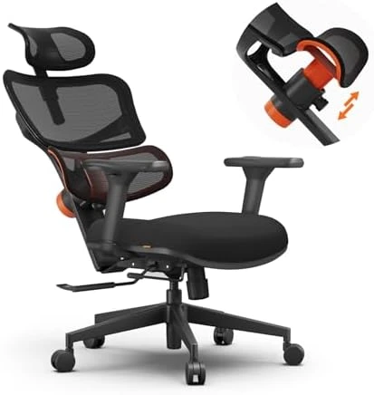 Ergonomic Office Chair with Footrest — Smart Chairs, NEWTRAL