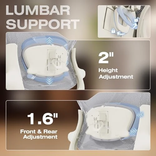 Ergonomic Office Chair with Footrest — Smart Chairs, ELABEST