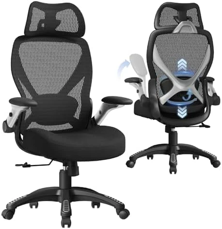 Ergonomic Office Chair with Footrest — Smart Chairs, ELABEST