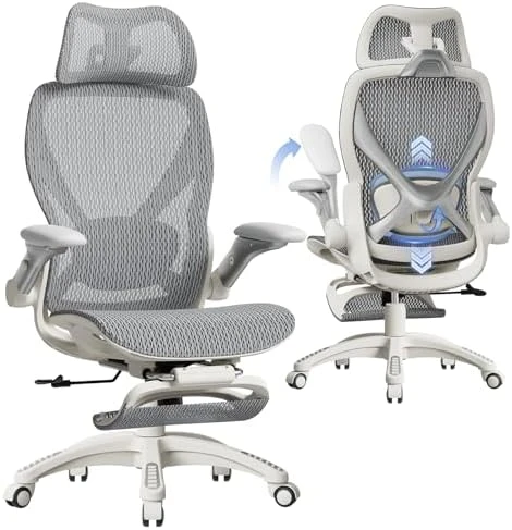 Ergonomic Office Chair with Footrest — Smart Chairs, ELABEST
