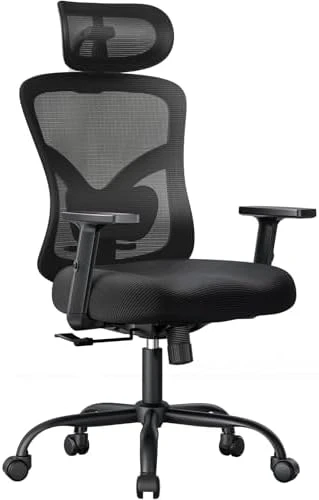 Ergonomic Office Chair with Padded Lumbar Support — Smart Chairs, NOBLEWELL