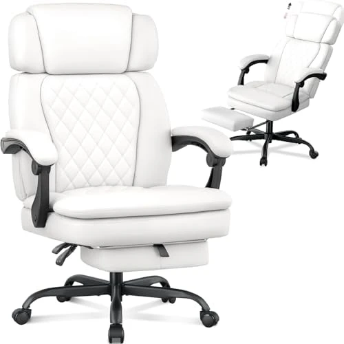 Executive Office Chair with Foot Rest for Heavy People — Smart Chairs, WAILOR