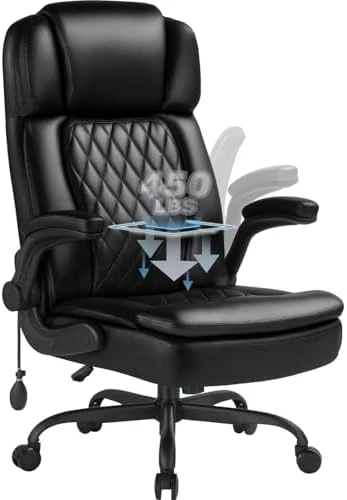 Executive Office Chair with Foot Rest for Heavy People — Smart Chairs, WAILOR