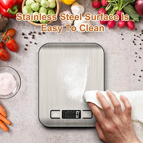 Food Scale — Kitchen Gadgets, CROWNFUL