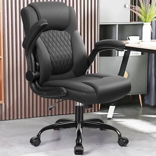 Leather Office Chair — Smart Chairs, Brick Attic