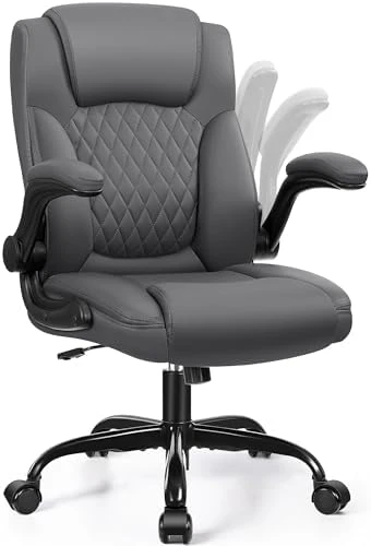 Leather Office Chair — Smart Chairs, Brick Attic