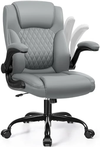 Leather Office Chair — Smart Chairs, Brick Attic
