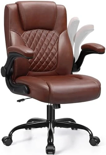 Leather Office Chair — Smart Chairs, Brick Attic