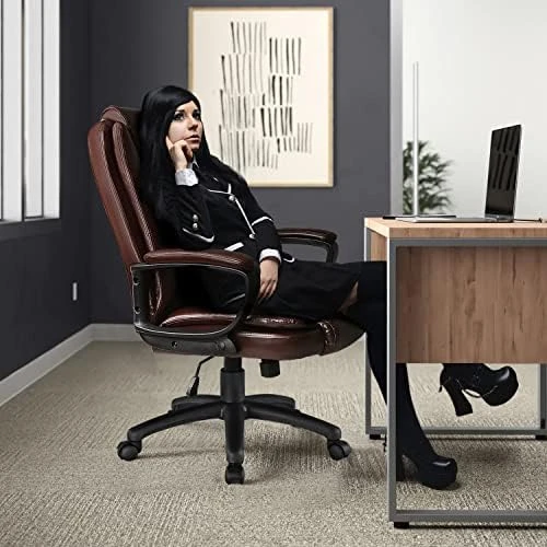 Leather Office Desk Chair — Smart Chairs, OFIKA