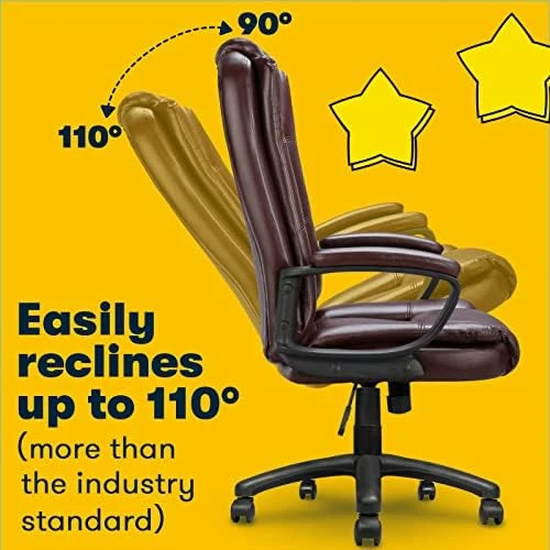 Leather Office Desk Chair — Smart Chairs, OFIKA