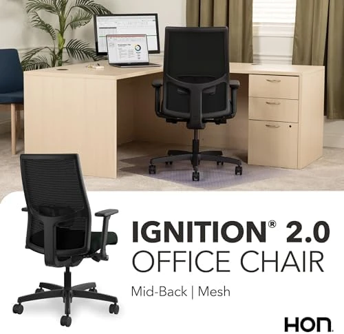 Mid-Back Ergonomic Office Chair — Smart Chairs, HON